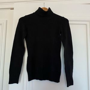 Black turtleneck
